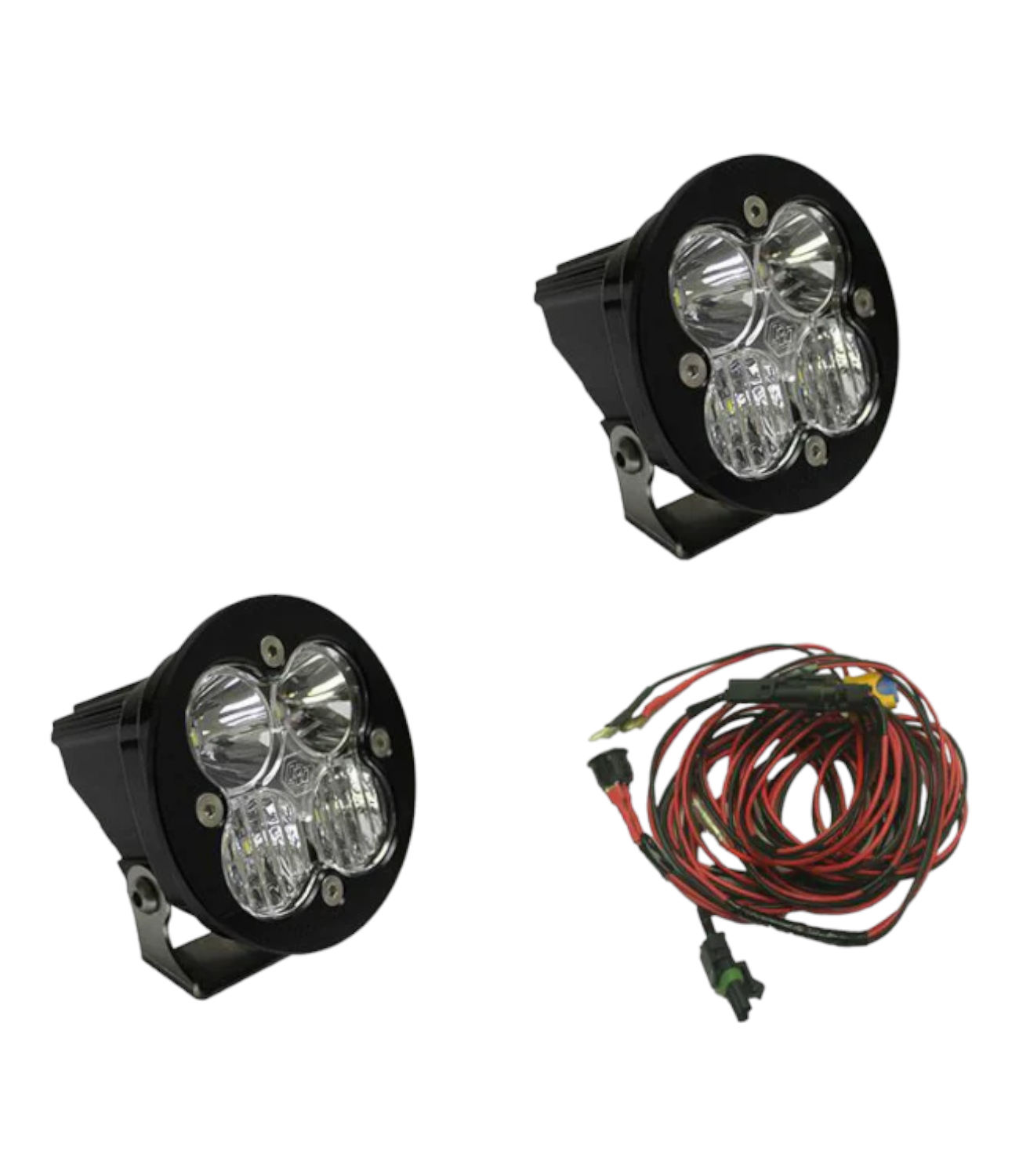 Baja Designs Squadron Racer Edition LED Auxillary Lights (Black) (Pair)