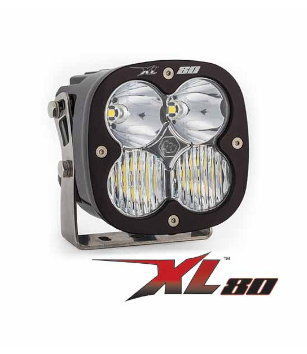 Baja Designs XL80 LED Auxiliary Lights - Black (Pair)