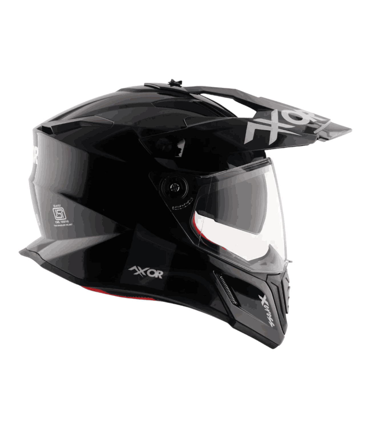 Axor X-Cross Dual Visor Helmet Black