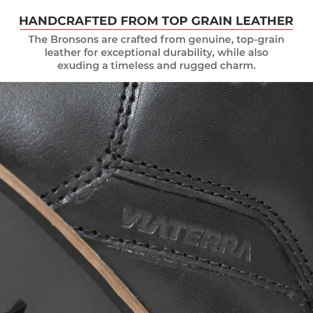 Bronson Retro Motorcycle Riding Boots For Men