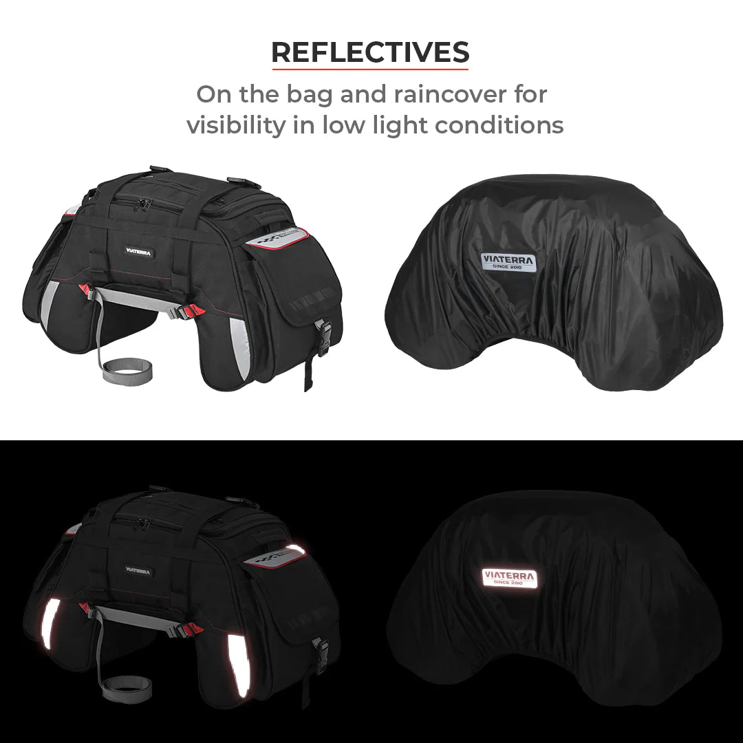 VIATERRA CLAW MINI - Universal Motorcycle Tailbag