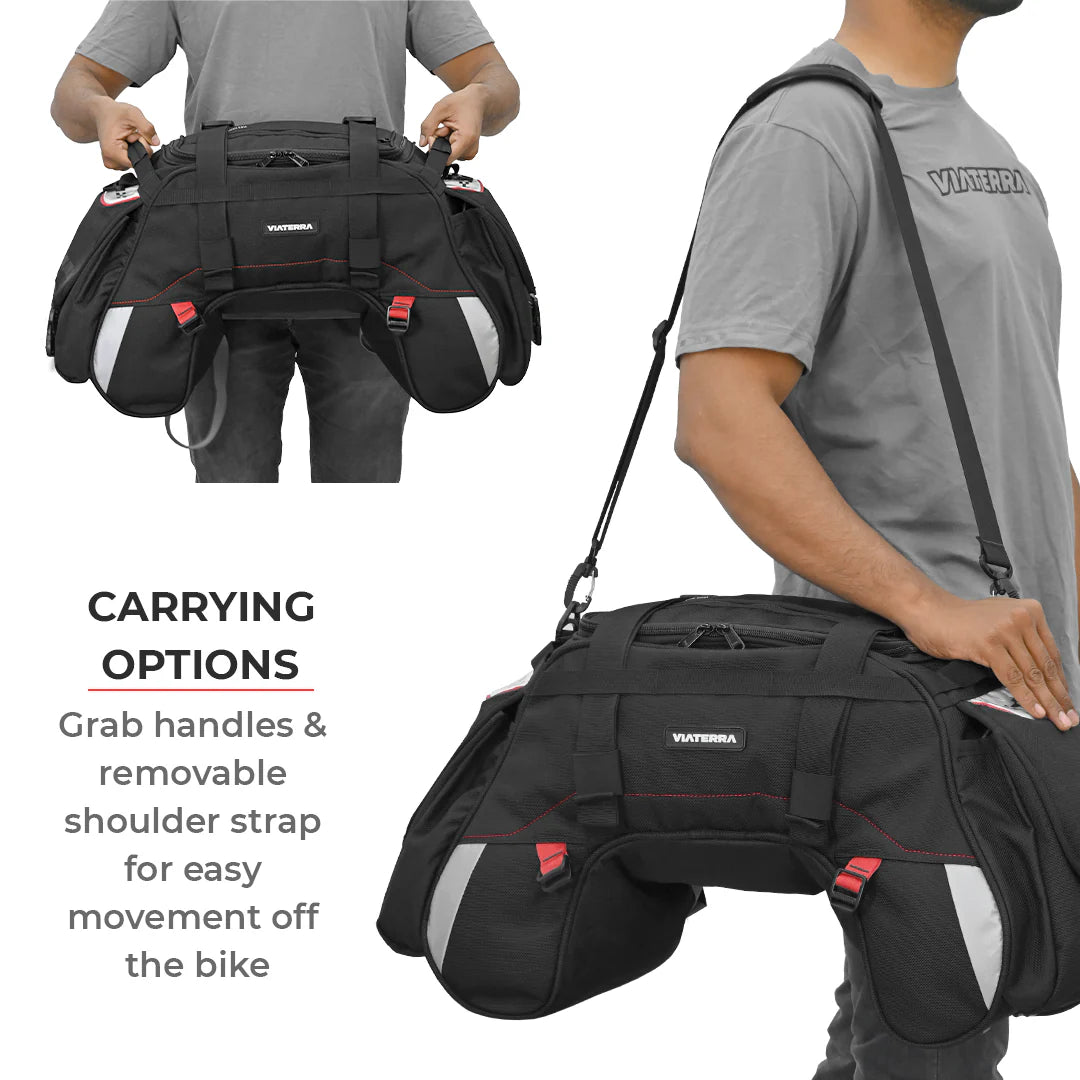 VIATERRA CLAW MINI - Universal Motorcycle Tailbag