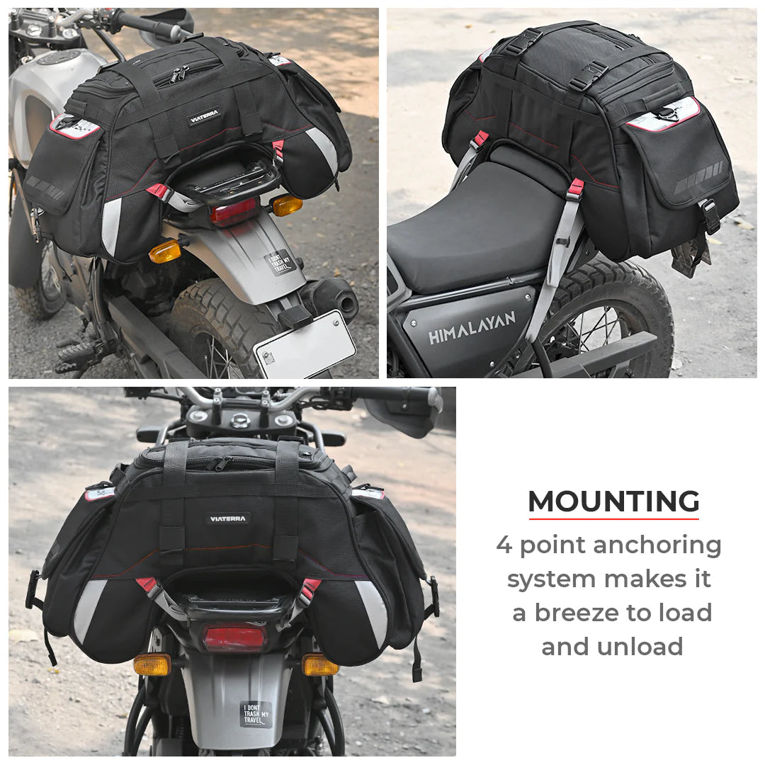 VIATERRA CLAW MINI - Universal Motorcycle Tailbag