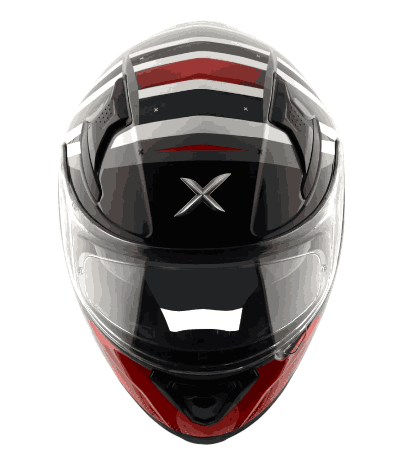 Axor Apex Hex-2 Helmet Cool Grey Red
