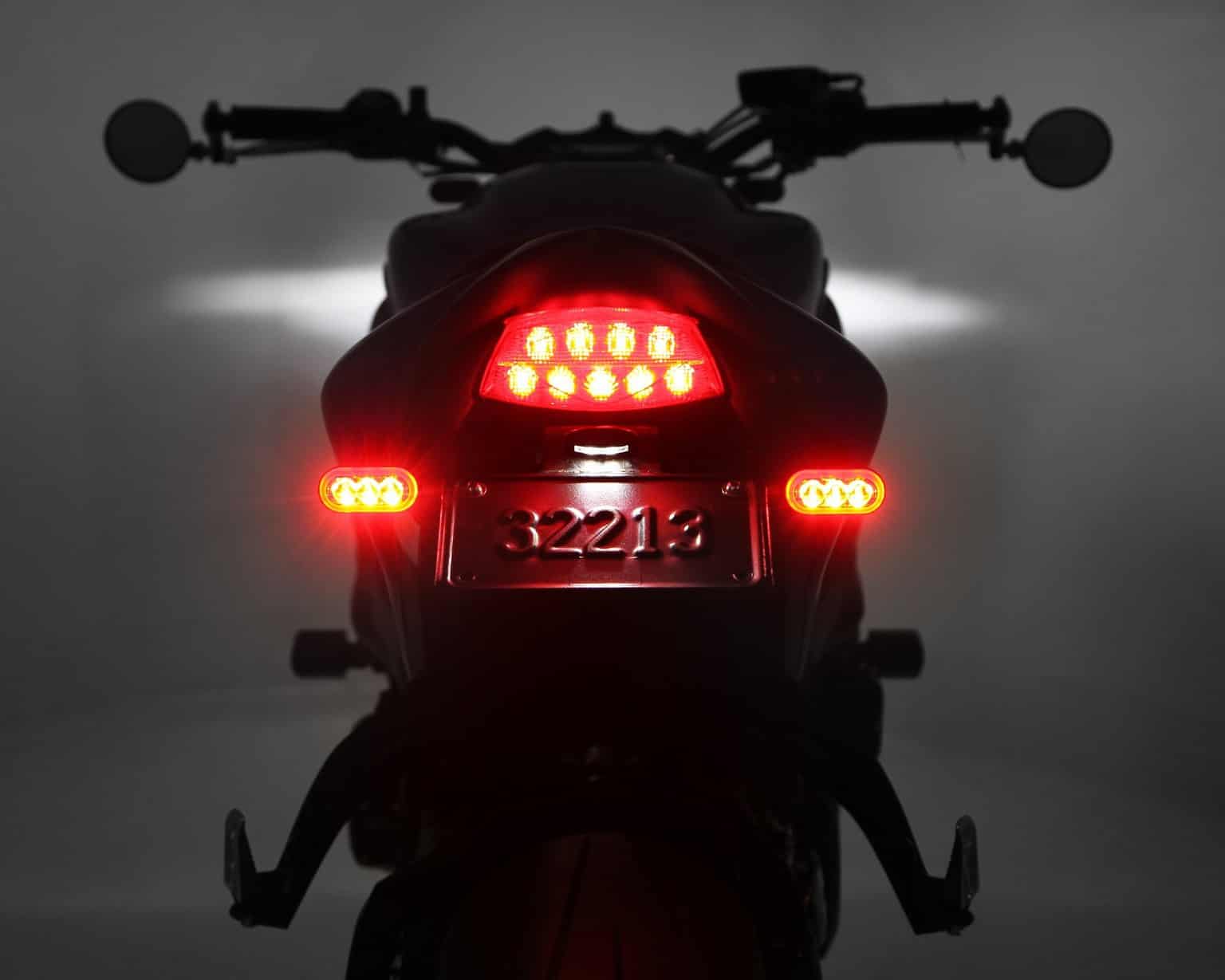DENALI T3 Switchback LED Pods – Rear Indicator/Brake – M8 Mount - Motodrift