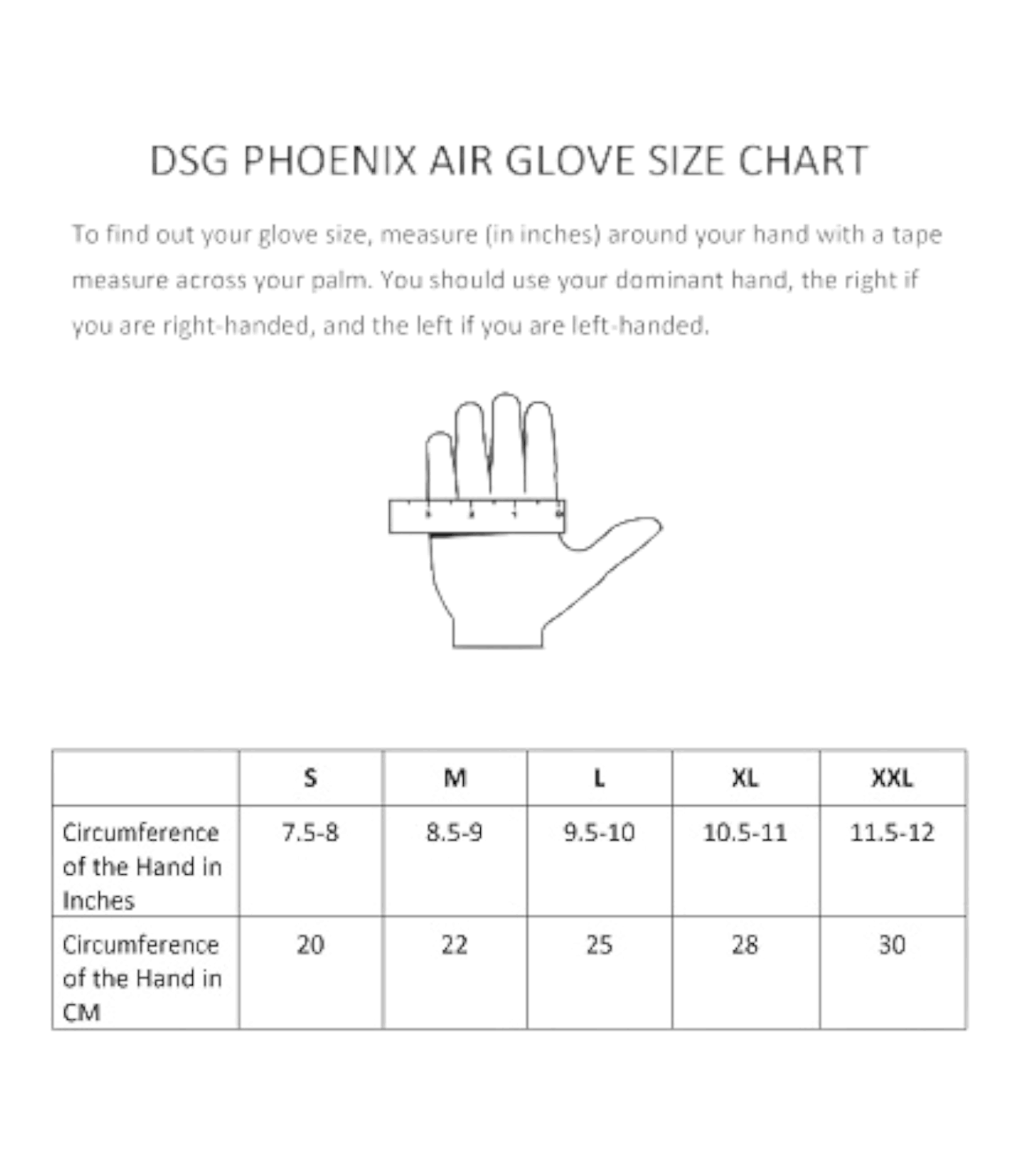 DSG Phoenix Air RIding Gloves