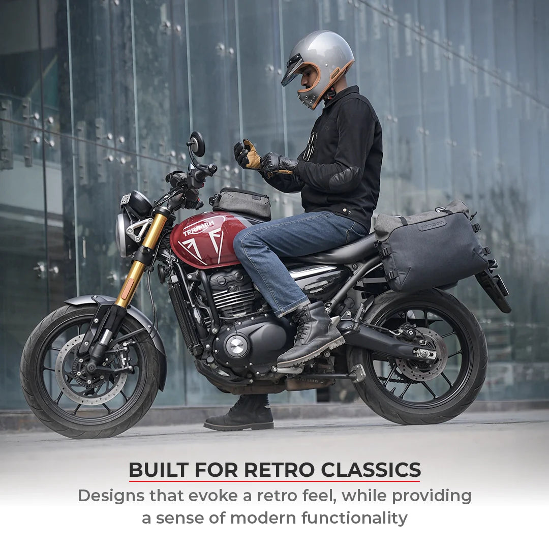 Viaterra Downtown saddlebags without Saddle racks