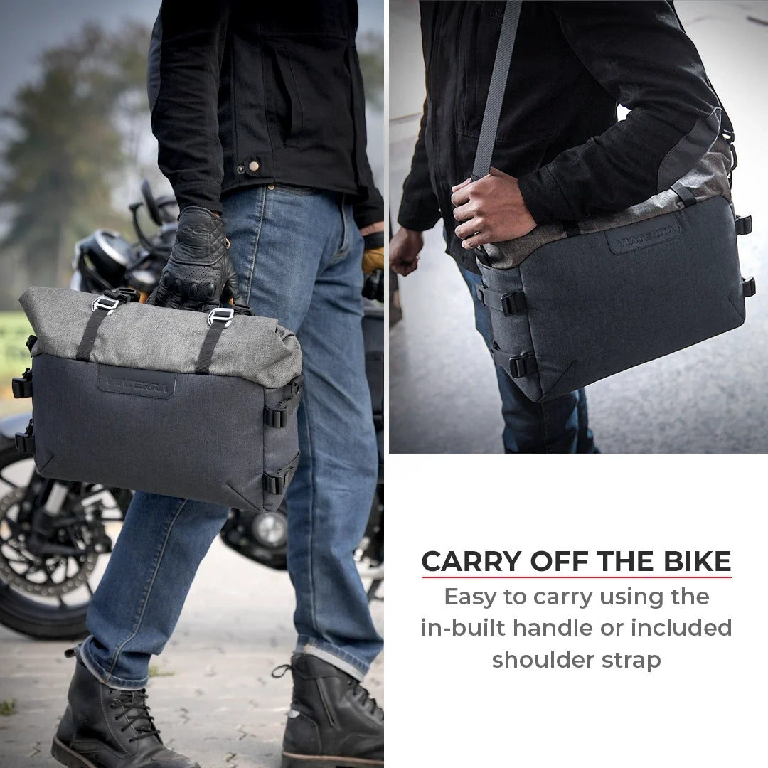 Viaterra Downtown saddlebags without Saddle racks