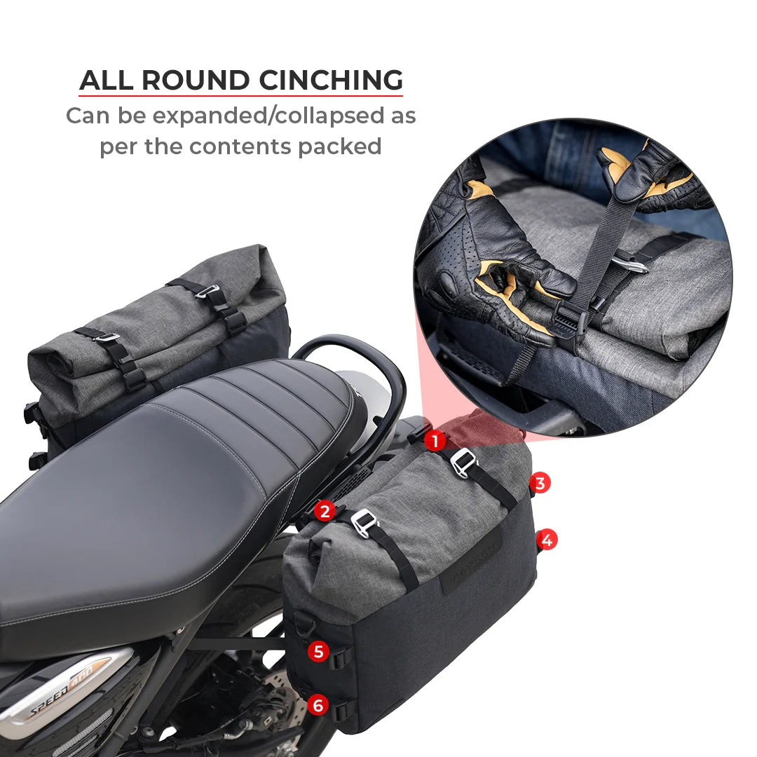 Viaterra Downtown saddlebags without Saddle racks