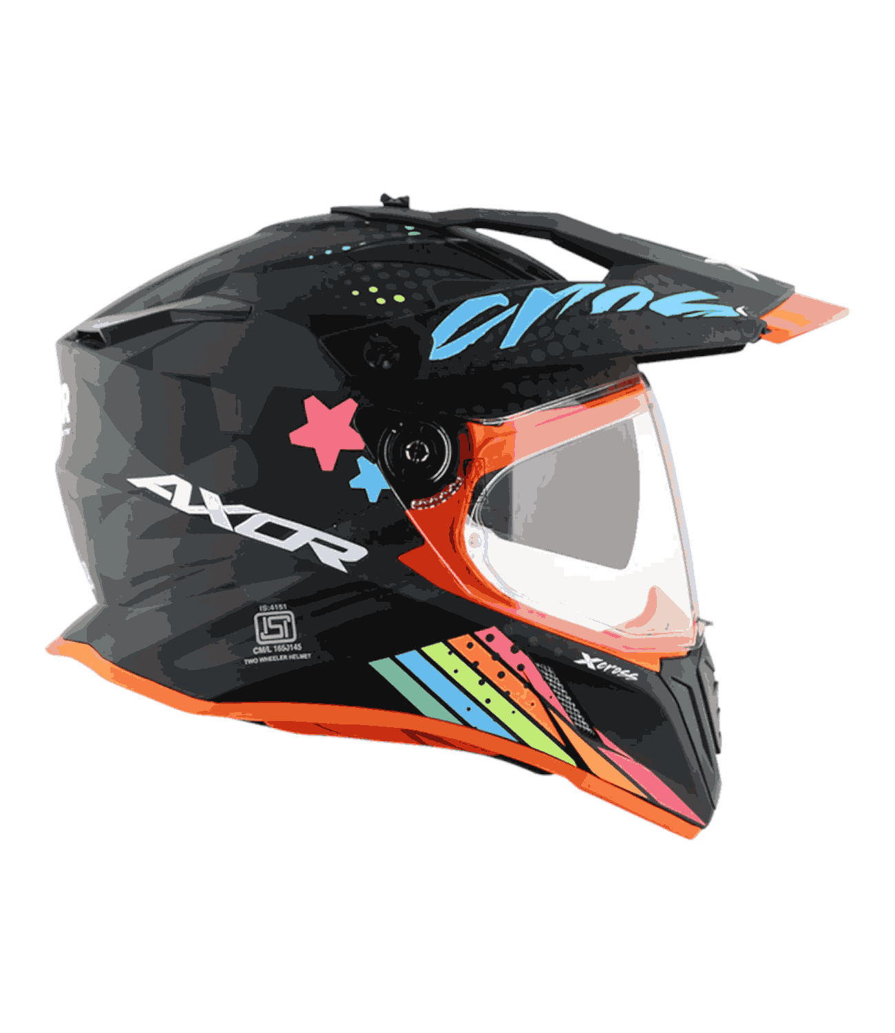 Axor X-Cross X2 Helmet Black Grey - Without Visor