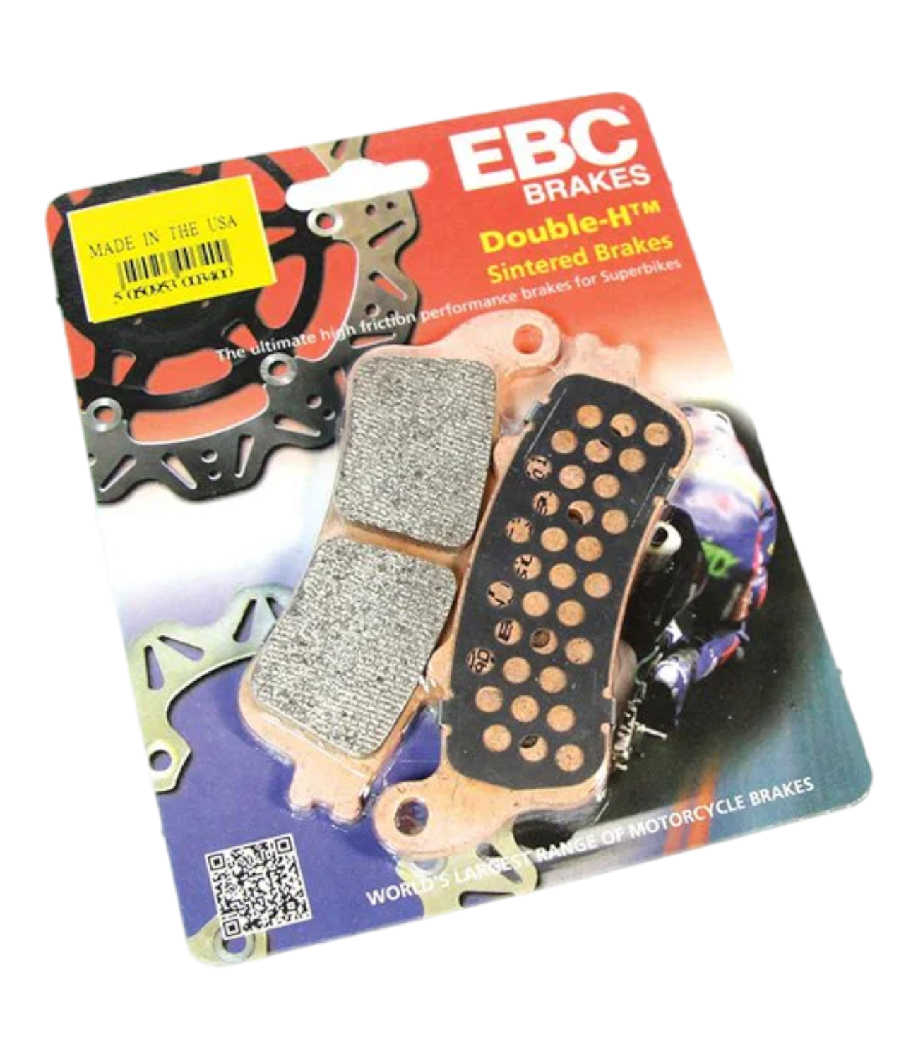 EBC - FA226HH Fully Sintered Brake Pad (2 Set Front)