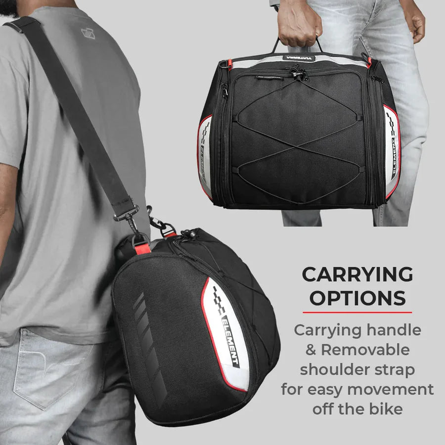 VIATERRA ELEMENT - Universal Motorcycle Tail Bag