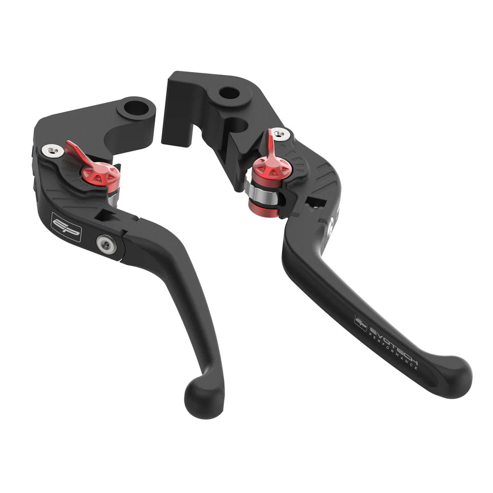 Evotech Performance Evo Folding Clutch & Brake Lever Set For Aprilia RS 457 (2024 - )