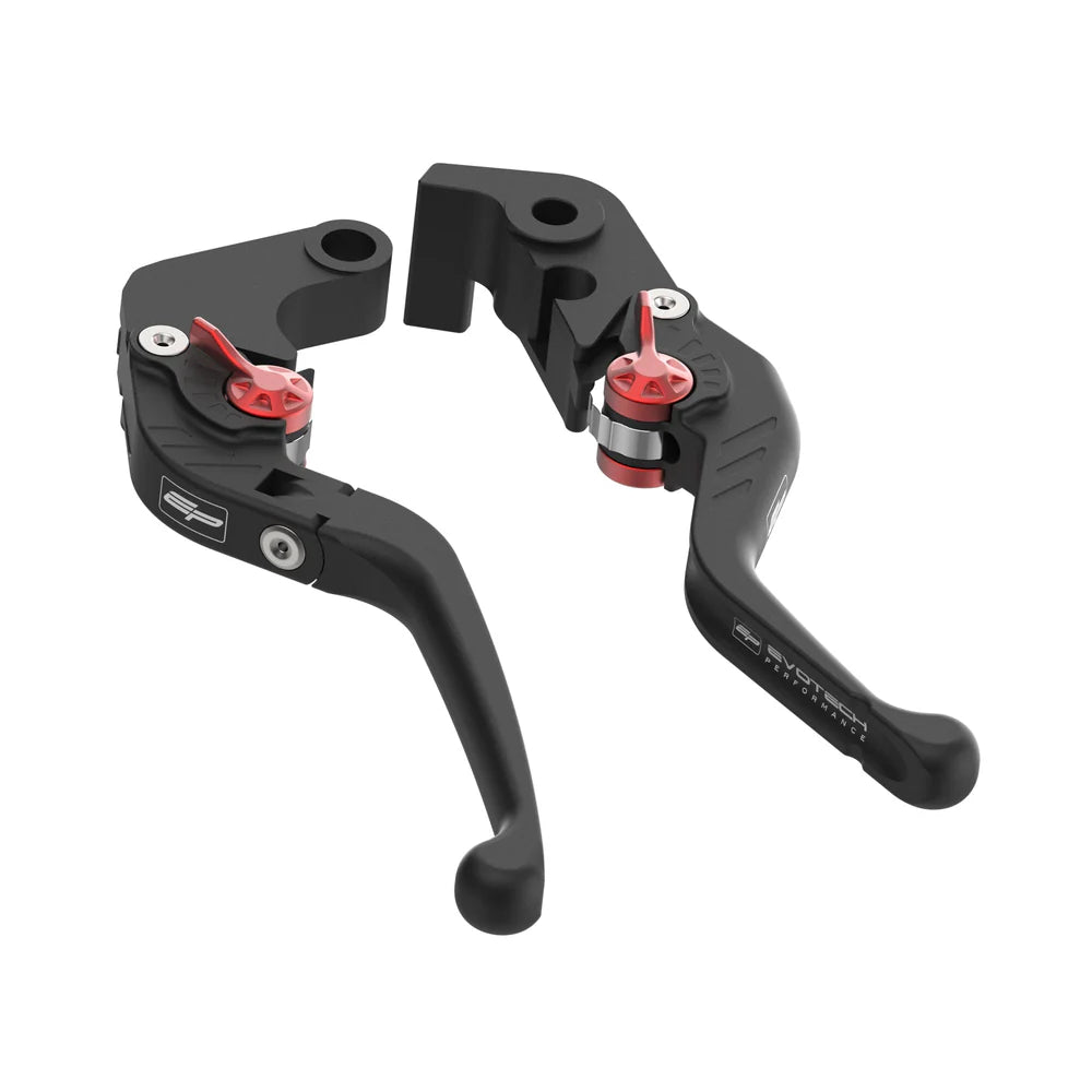 Evotech Performance Evo Folding Clutch & Short Brake Lever Set For Aprilia RS 457 (2024 - )