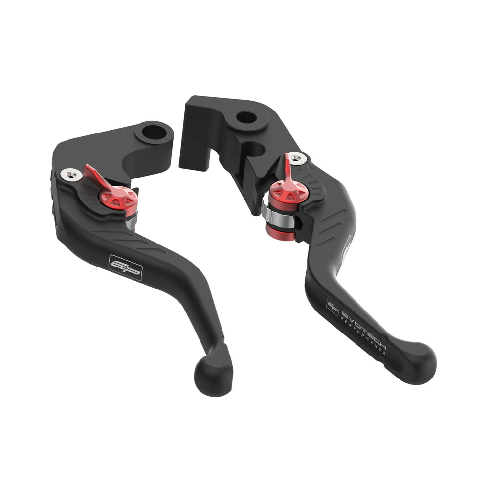 Evotech Performance Evo Short Clutch & Brake Lever Set For Aprilia RS 457 (2024 - )