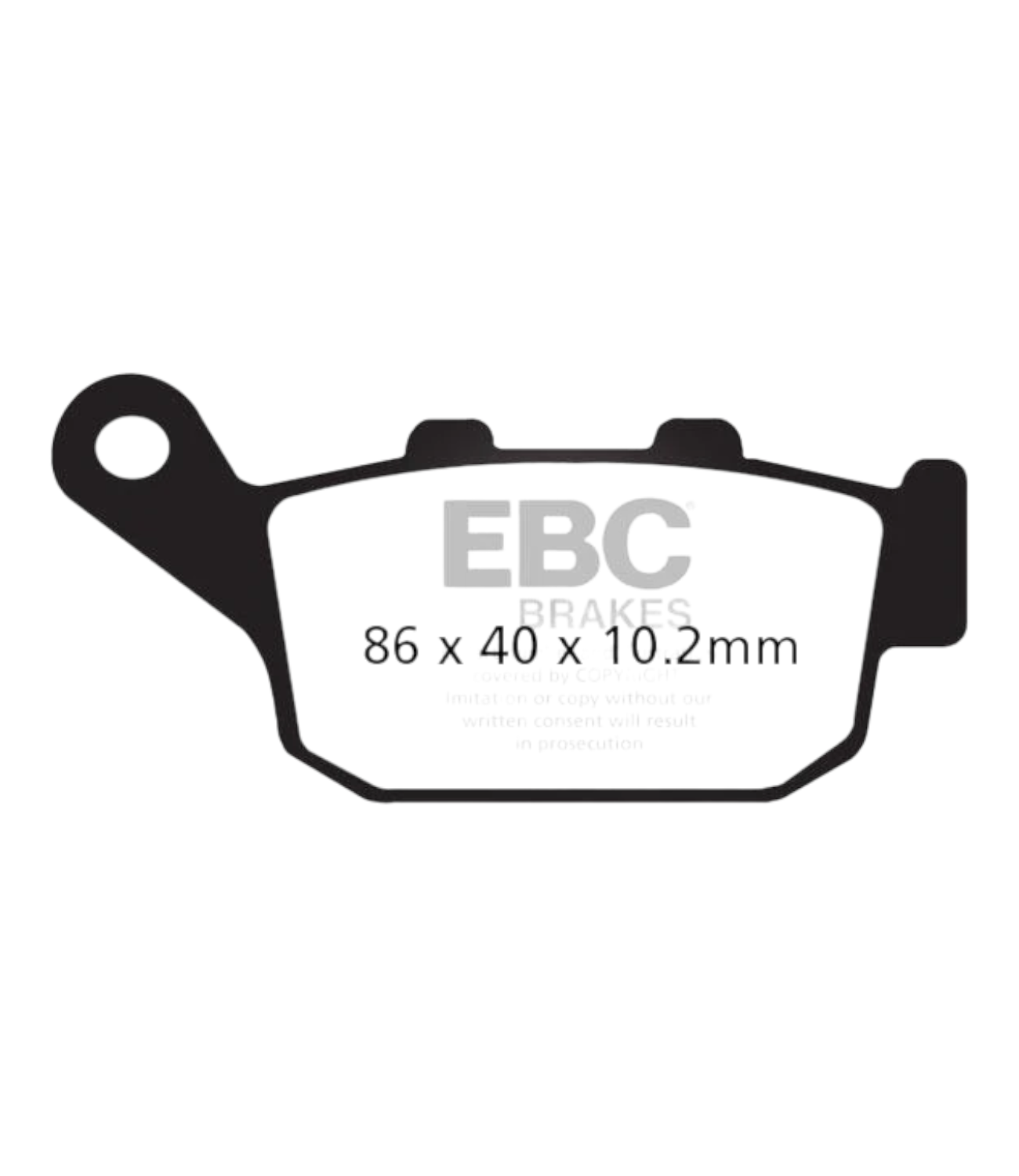 EBC - FA140HH Fully Sintered Brake Pad (Rear)