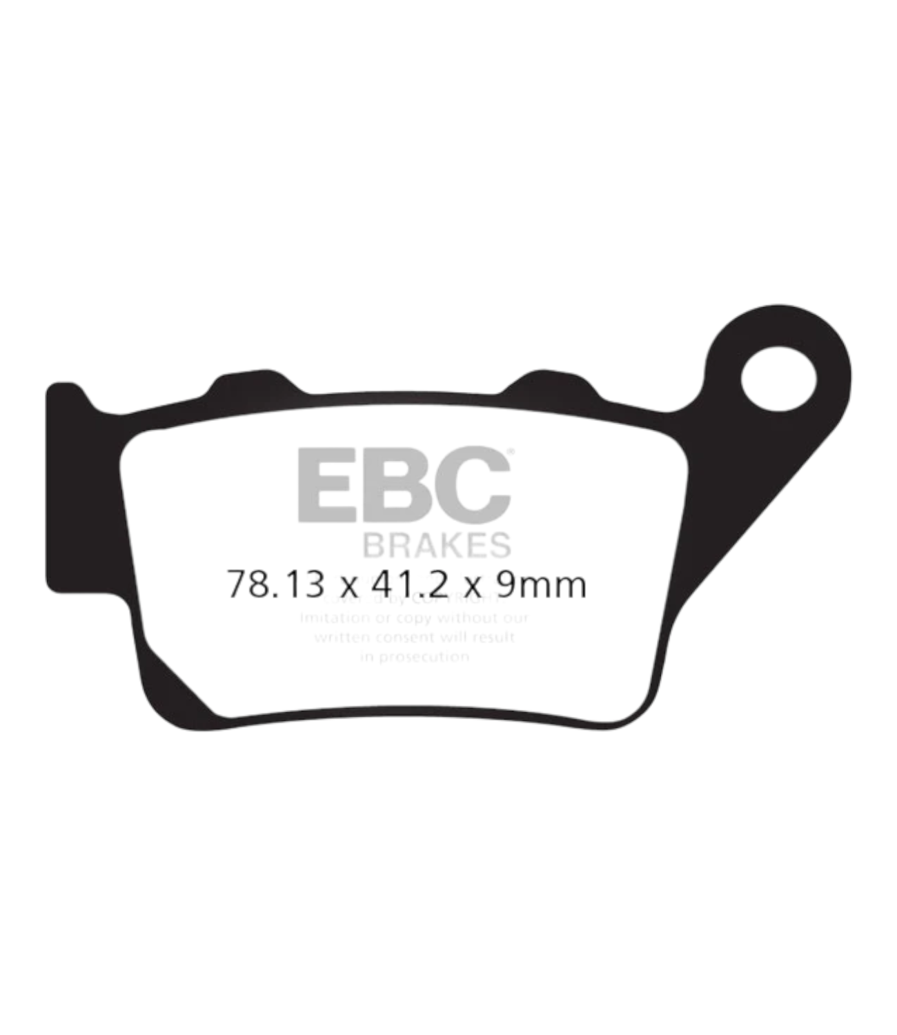 EBC - Fa213hh Fully Sintered Brake Pad (Rear)