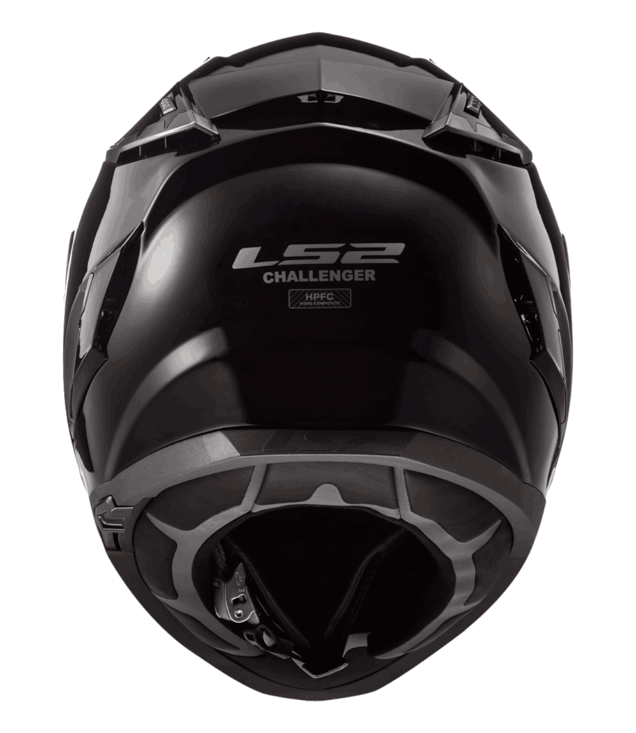 LS2 FF327 Challenger Solid Helmet Black