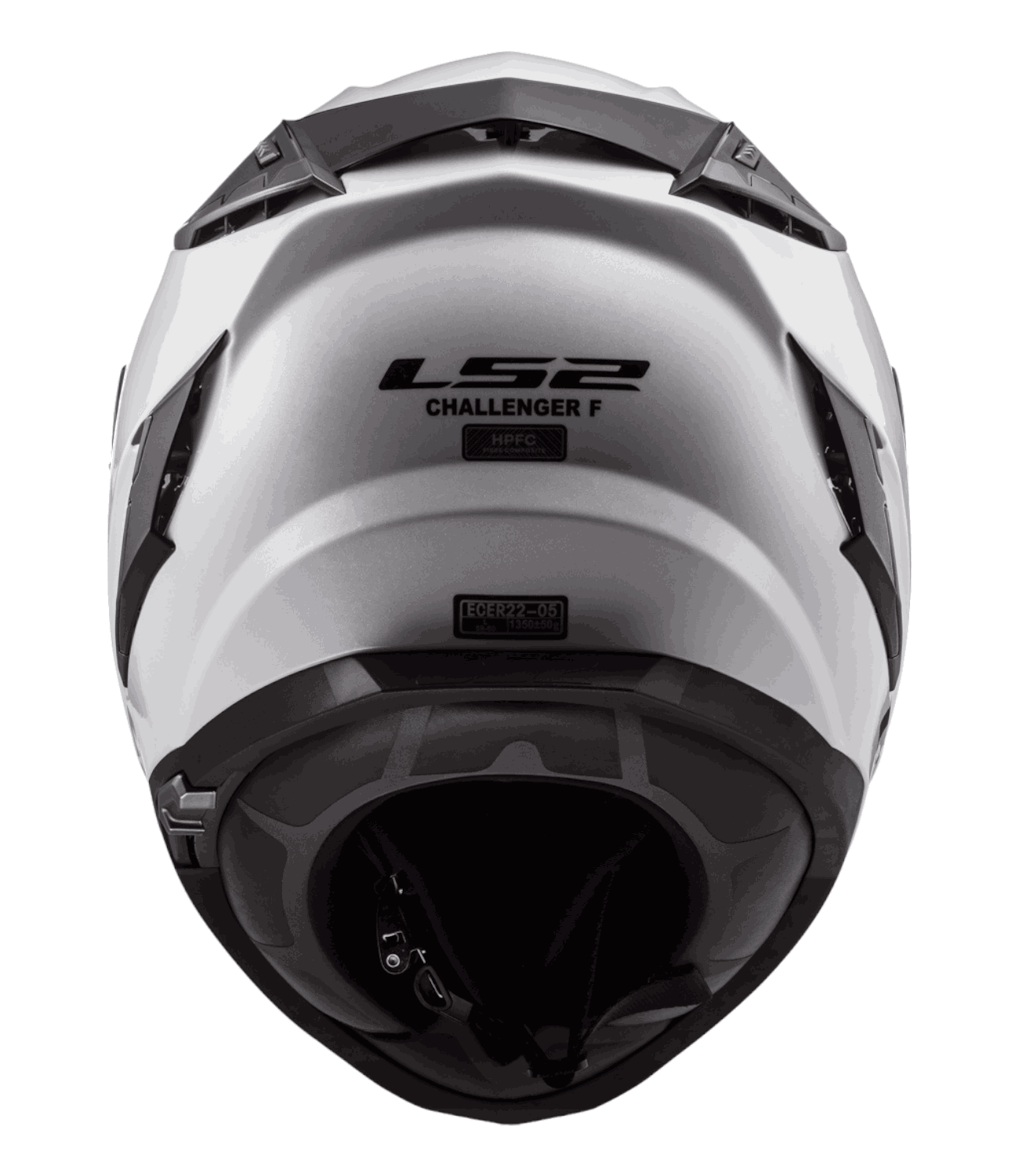 LS2 FF327 Challenger Solid Helmet White