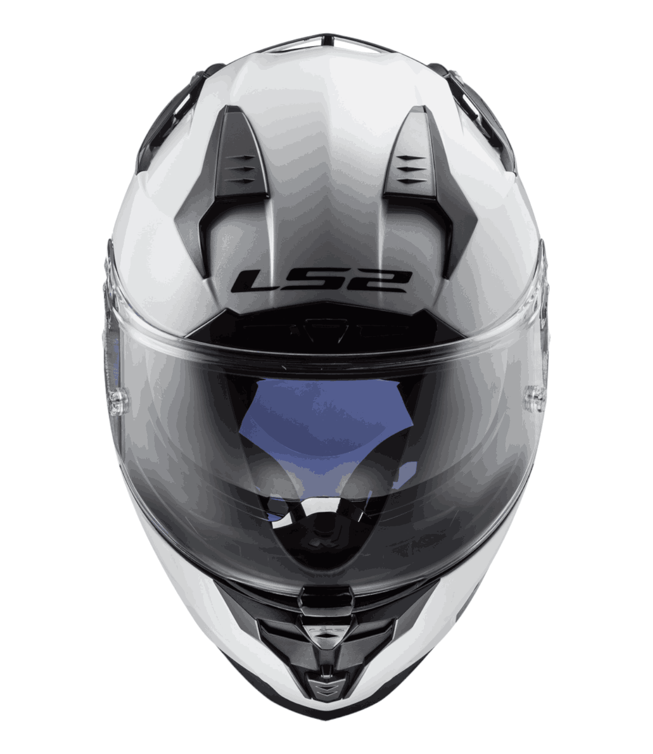 LS2 FF327 Challenger Solid Helmet White