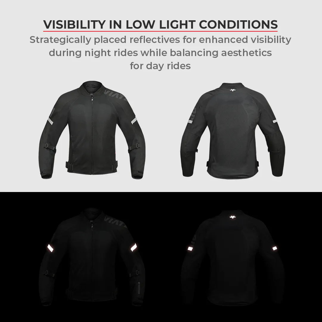 VIATERRA FENDER – Urban Mesh Riding Jacket with Base Layer