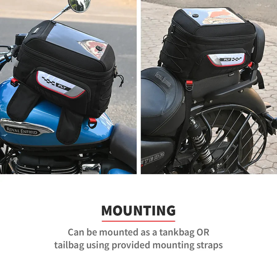 VIATERRA FLY MAGNETIC - Motorcycle Tank Bag (Magnet Based)