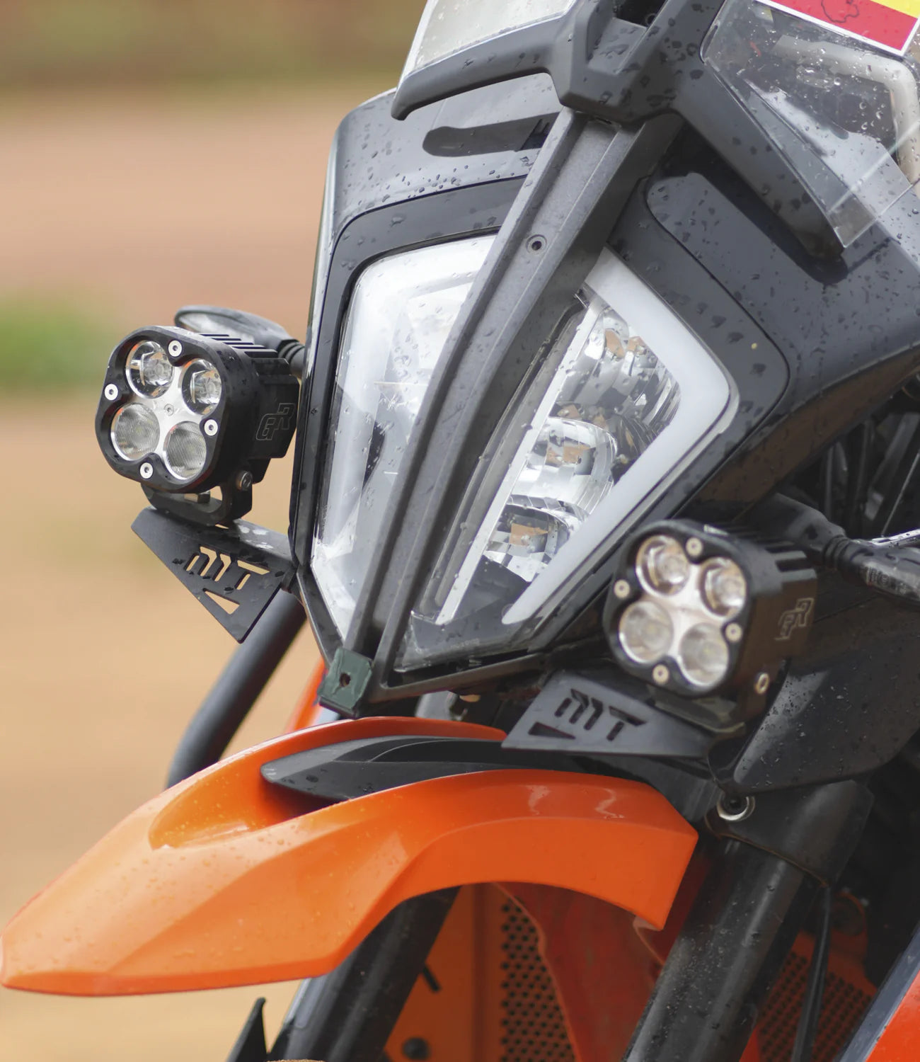 Moto Torque Fog Light Mount For KTM 250 / 390 Adventure