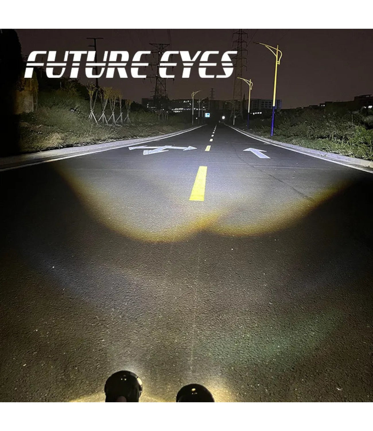 Future Eyes F20-P Dual Colour Auxillary Lights