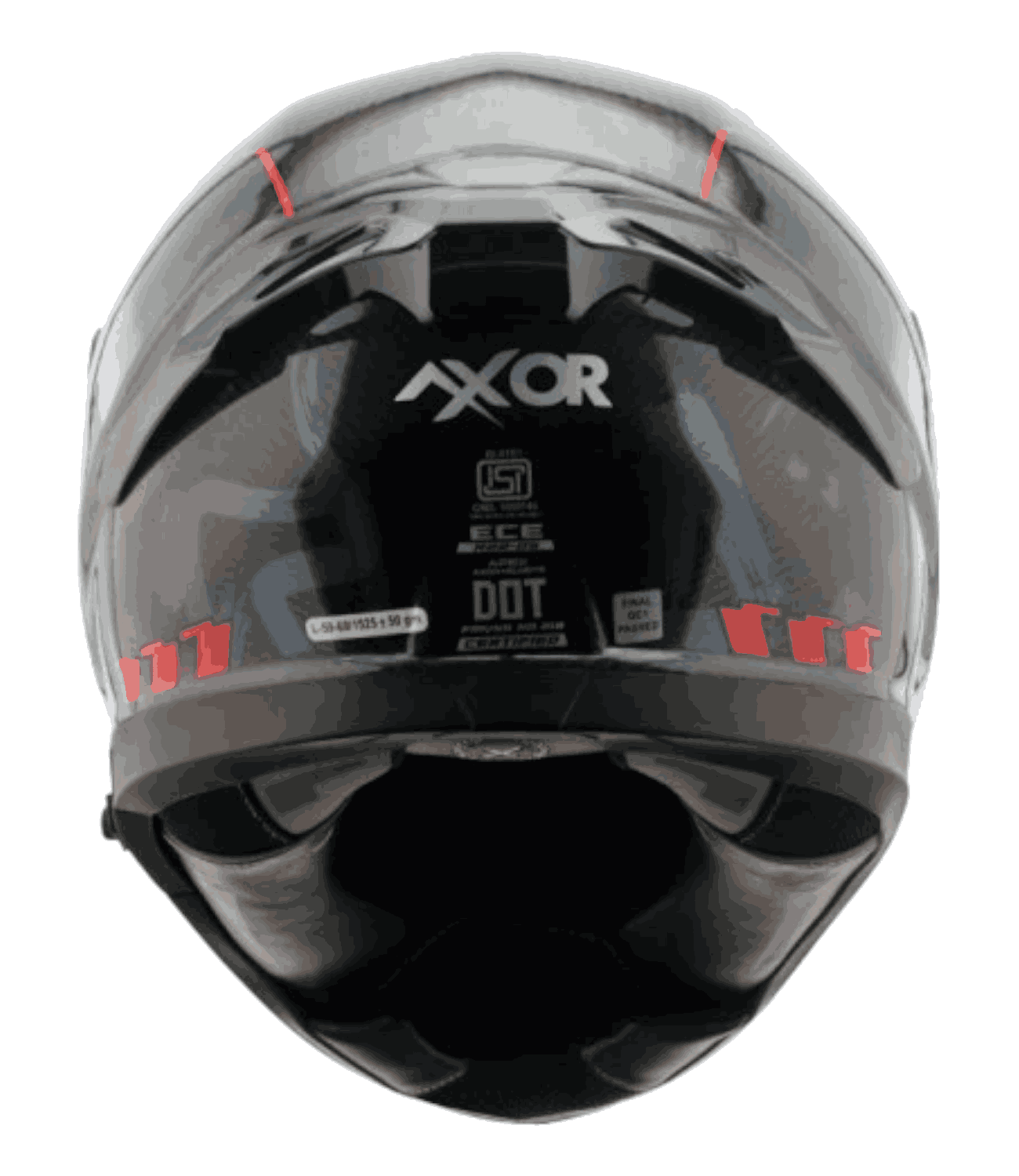 Axor Apex Carbon Small Checks Gloss Red Helmet