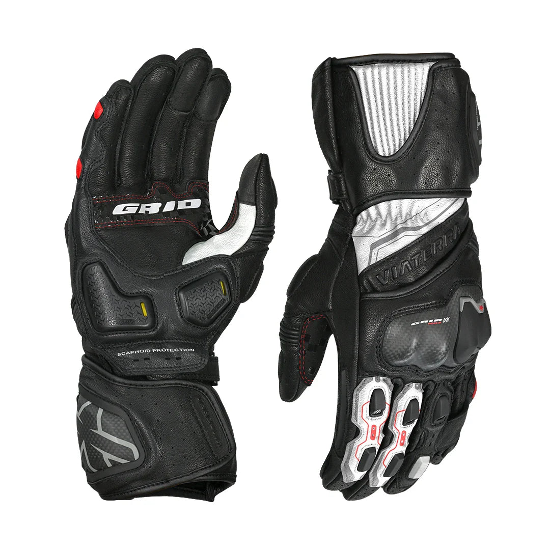 VIATERRA GRID MK3 – Full Gauntlet Riding Gloves