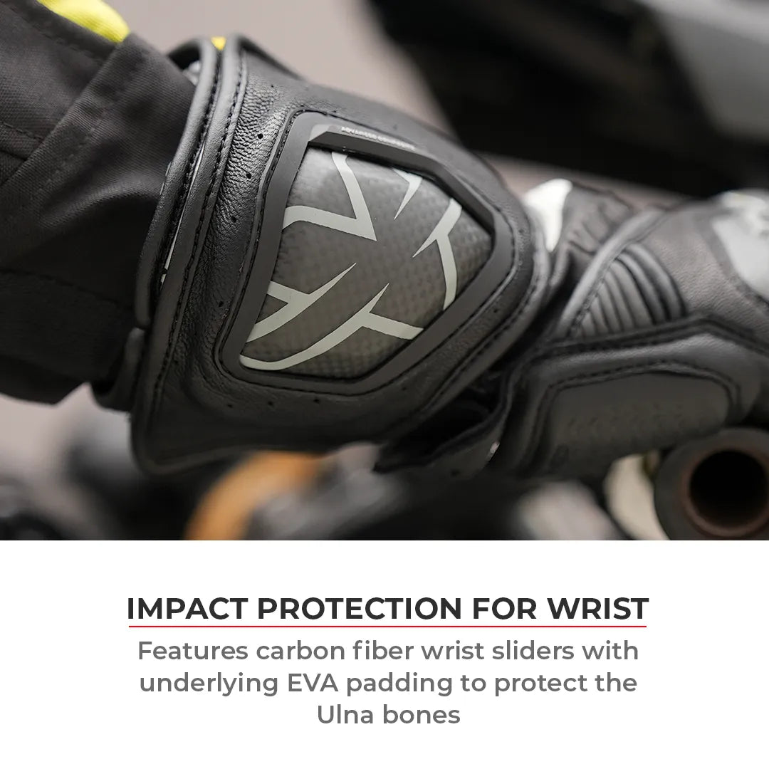 Viaterra Grid MK3 Full Gauntlet Riding Gloves