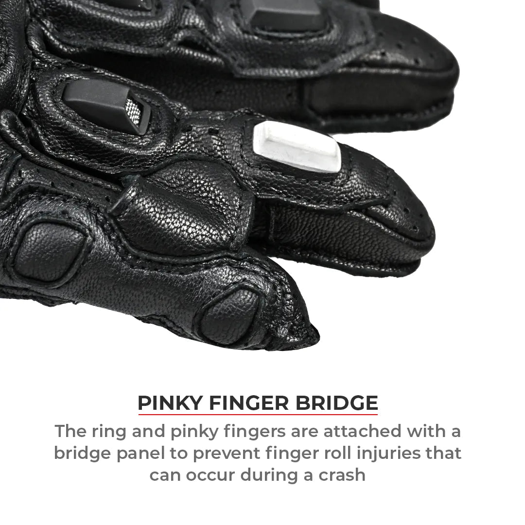 Viaterra Grid MK3 Full Gauntlet Riding Gloves