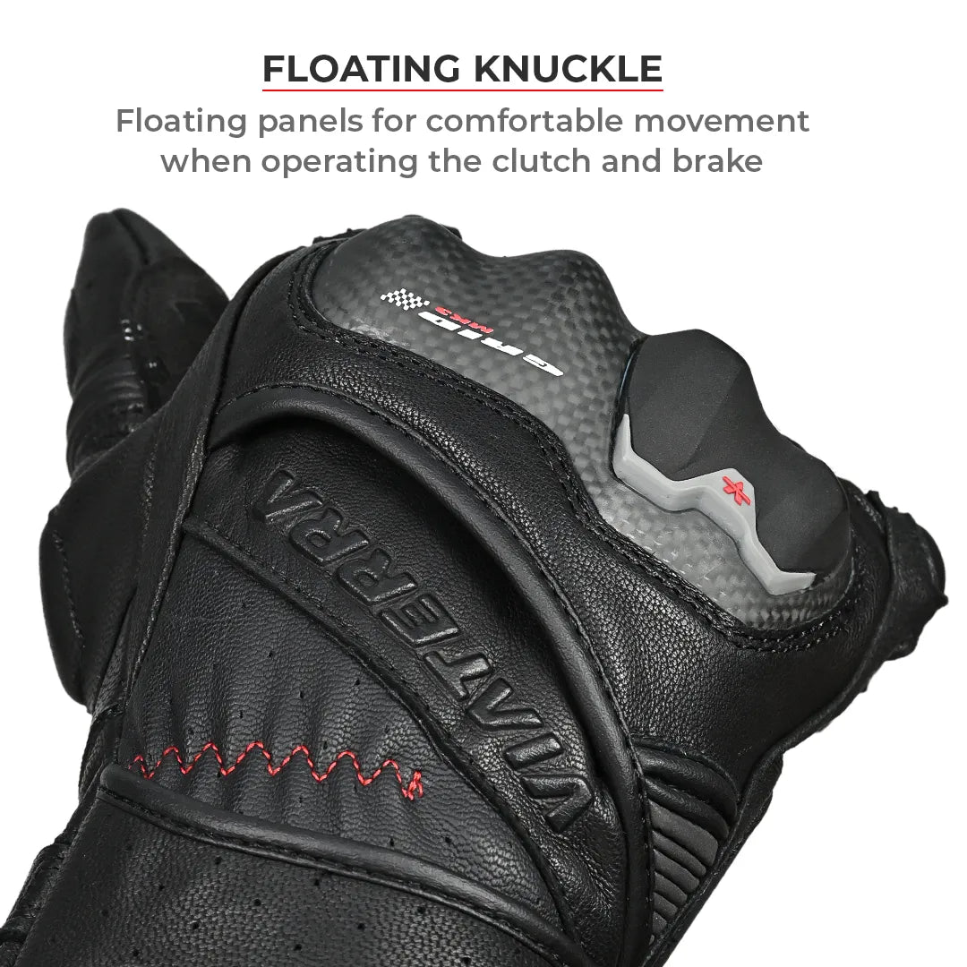 VIATERRA GRID MK3 – Full Gauntlet Riding Gloves