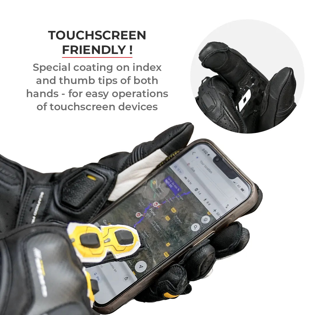 Viaterra Grid MK3 Full Gauntlet Riding Gloves