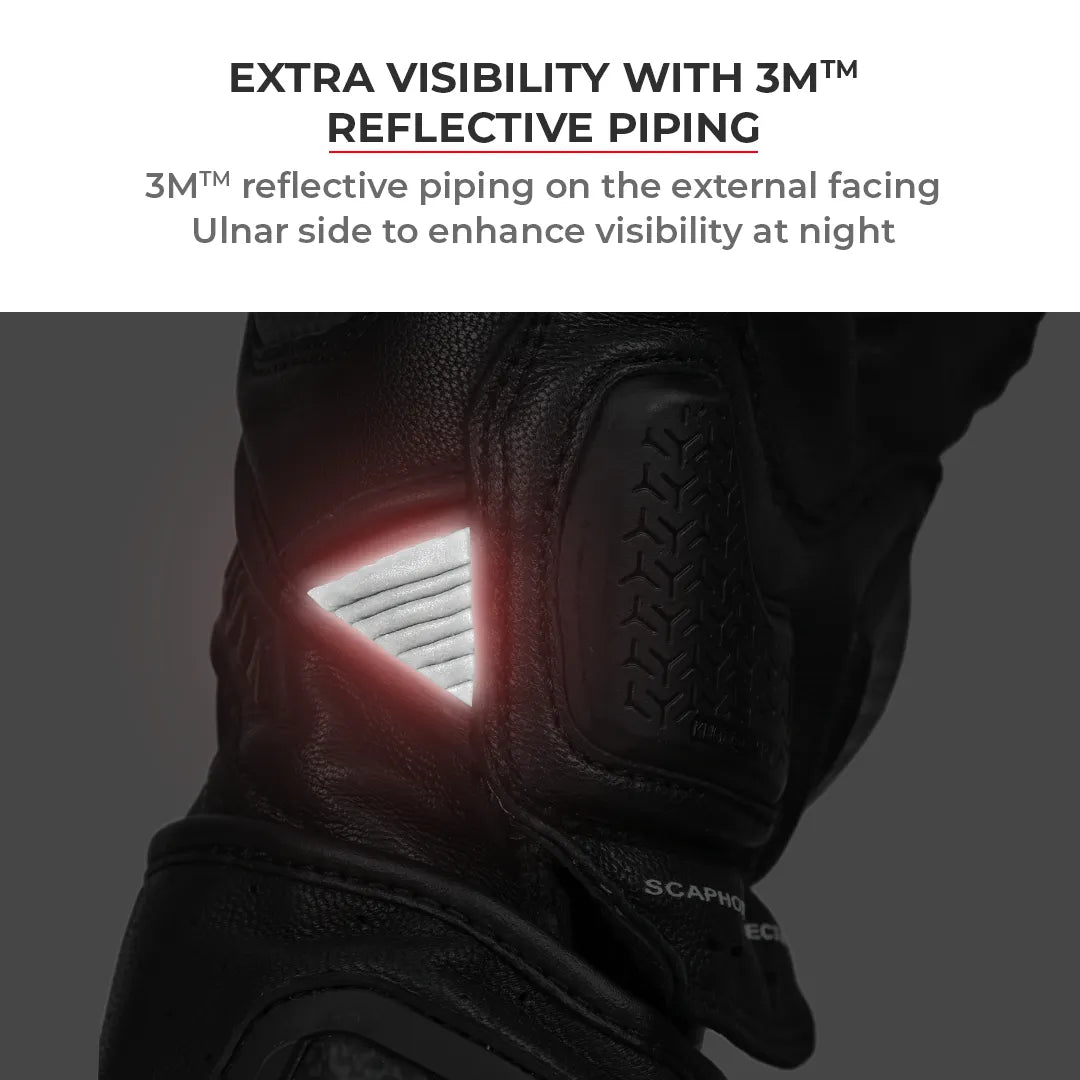 Viaterra Grid MK3 Full Gauntlet Riding Gloves