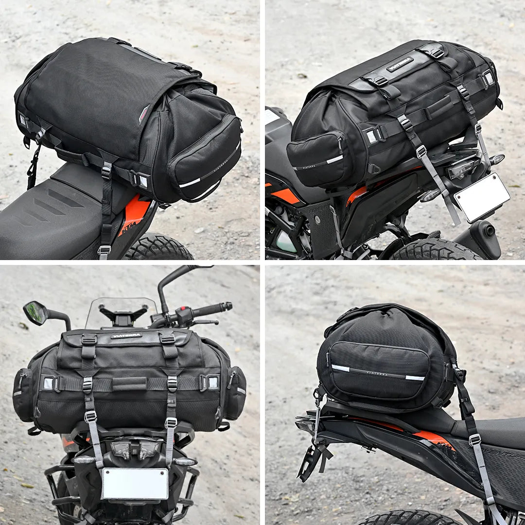 VIATERRA RTW Series - Hammerhead 75 Universal Motorcycle Tailbag