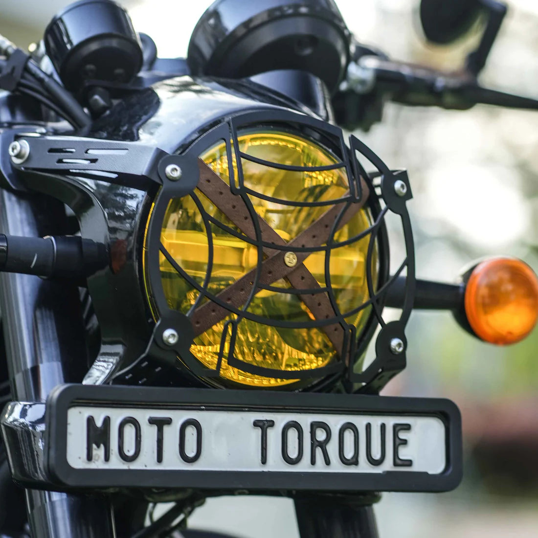 Moto Torque Headlight Grill For Royal Enfield Shotgun 650