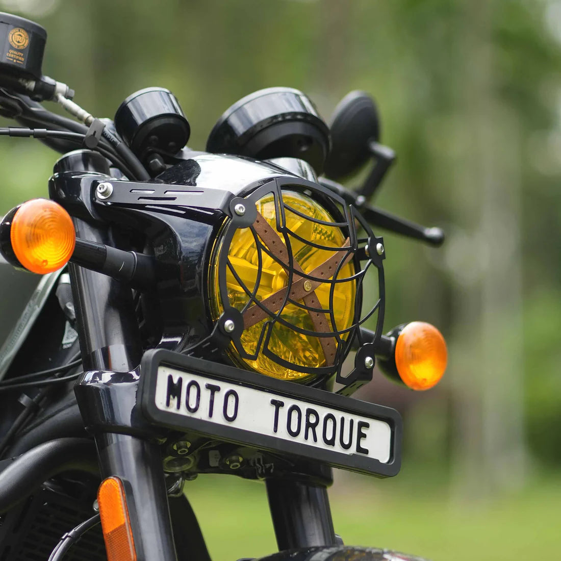 Moto Torque Headlight Grill For Royal Enfield Shotgun 650