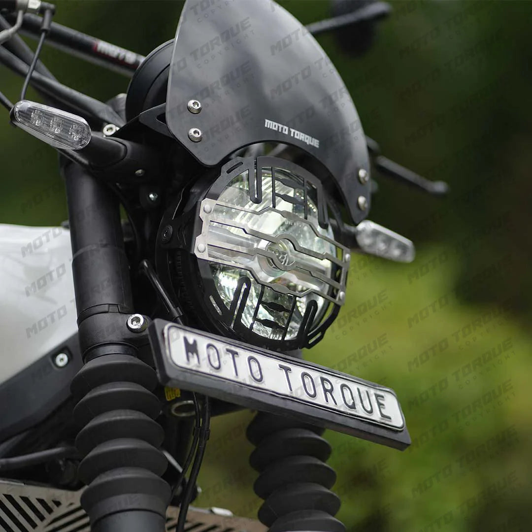 Moto Torque Headlight Guard For Royal Enfield Guerrilla 450