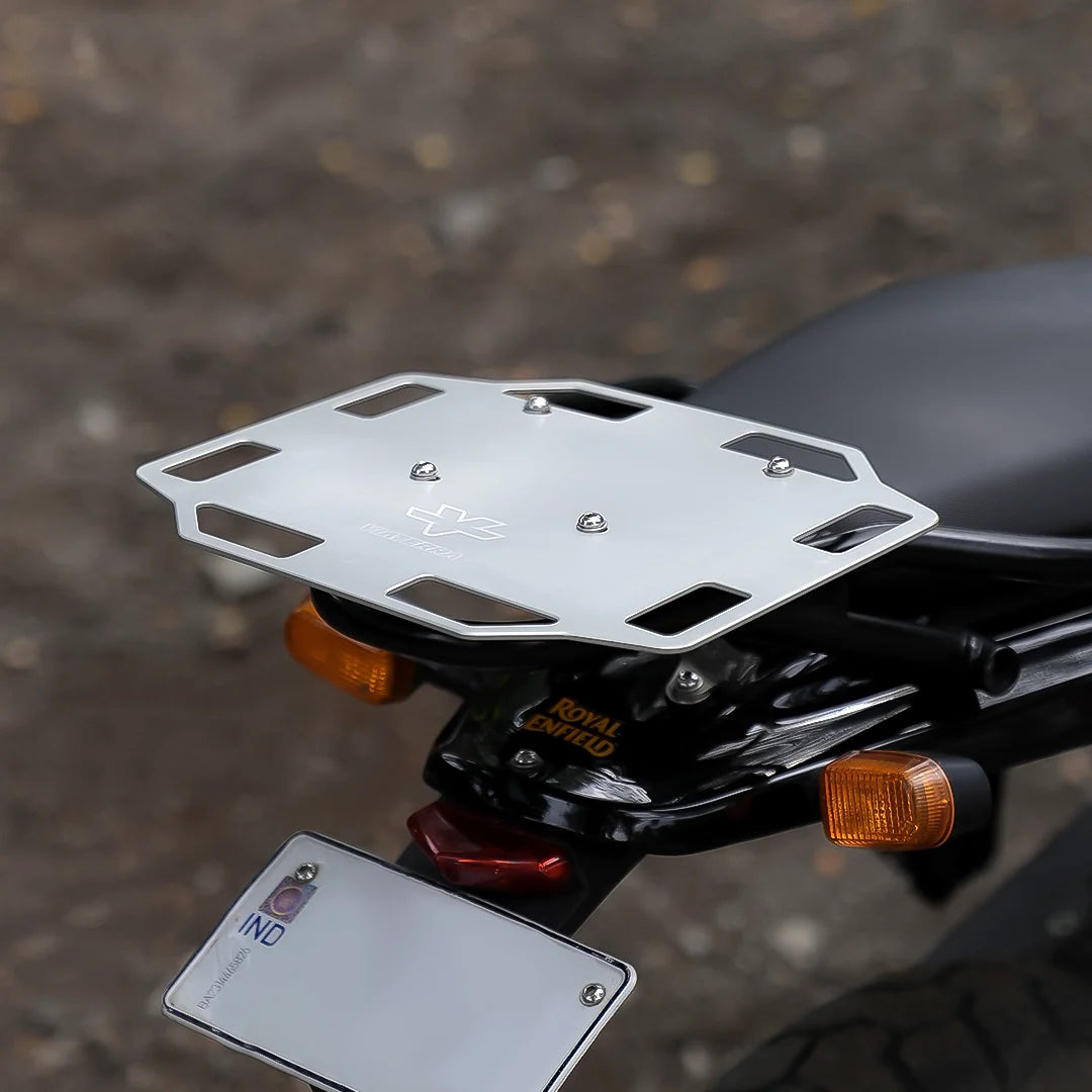 Viaterra Royal Enfield Himalayan 450 Aluminium Rear Rack Plate