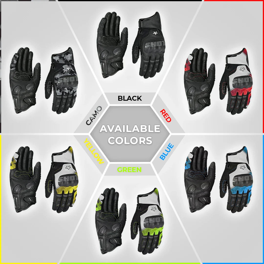 Viaterra Holeshot Pro Semi-Gauntlet Riding Gloves