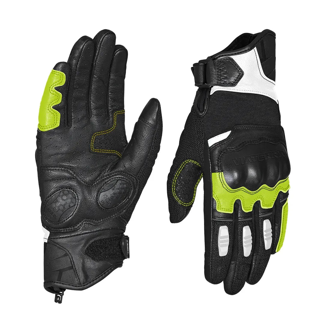 Viaterra Holeshot Riding Gloves For Men - Green