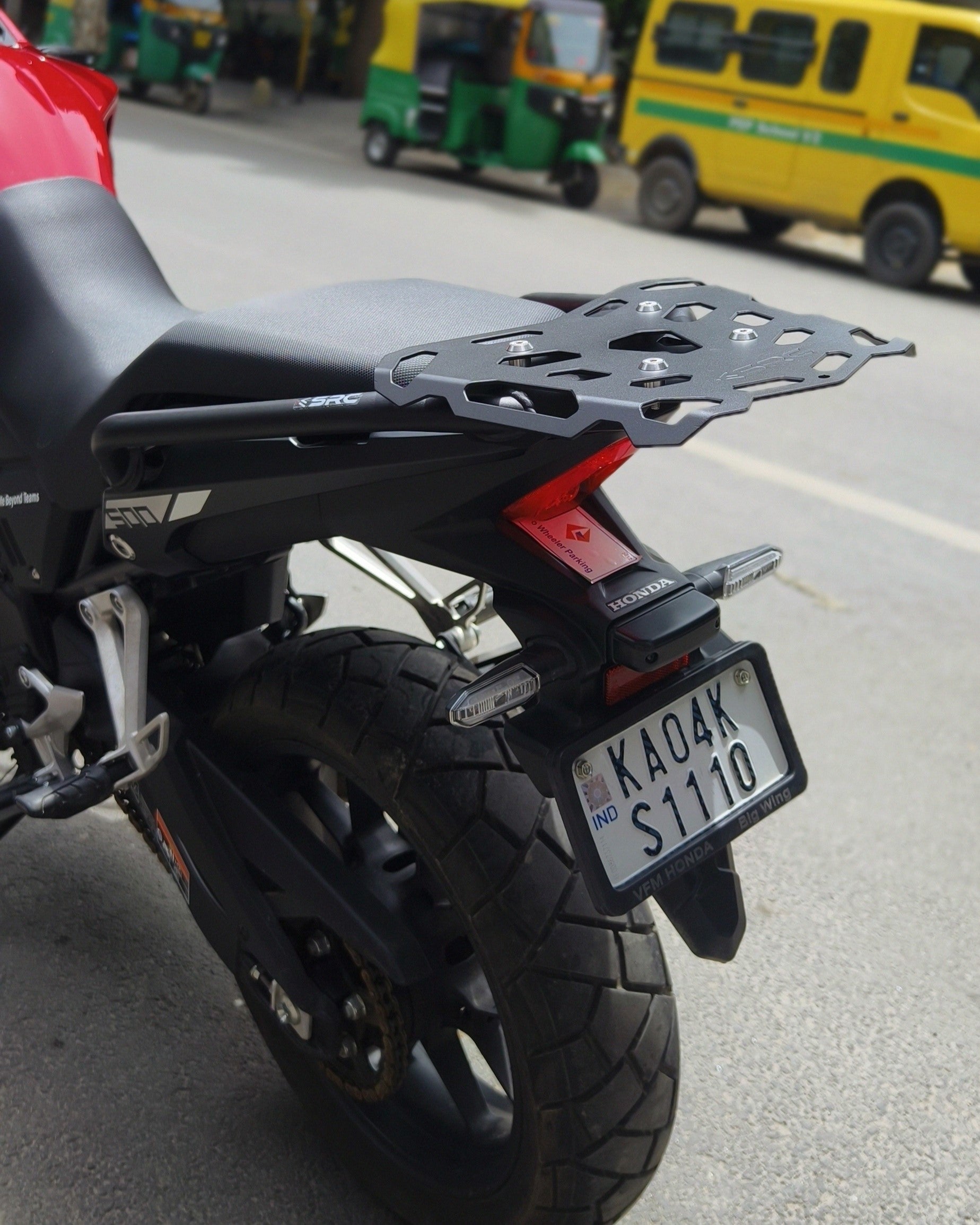 SRC Rear Cargo Tail Rack for Honda NX500