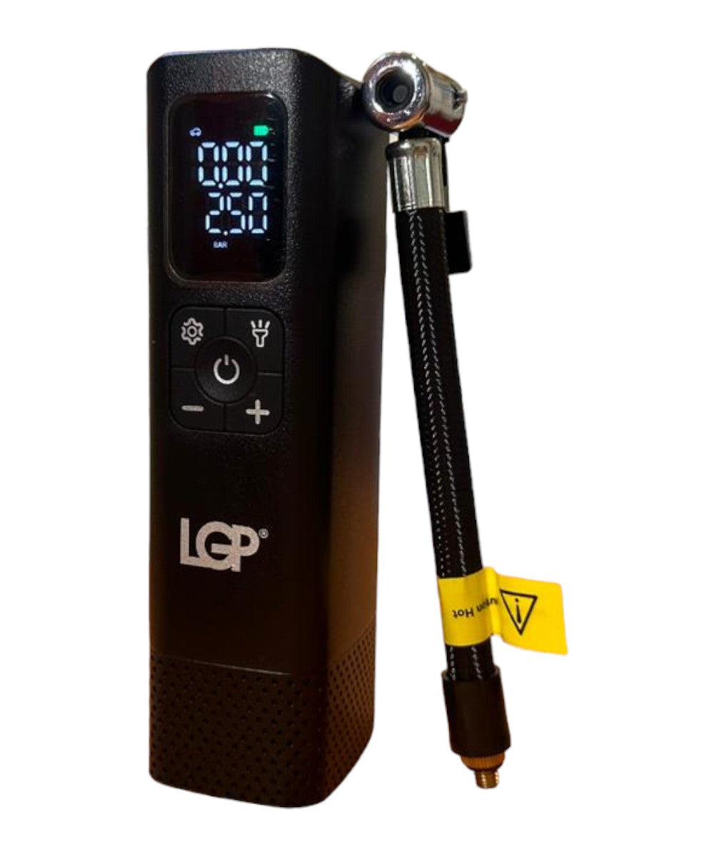 LGP Tyre Inflator T15B with Powerbank Option 4000 mah Battery