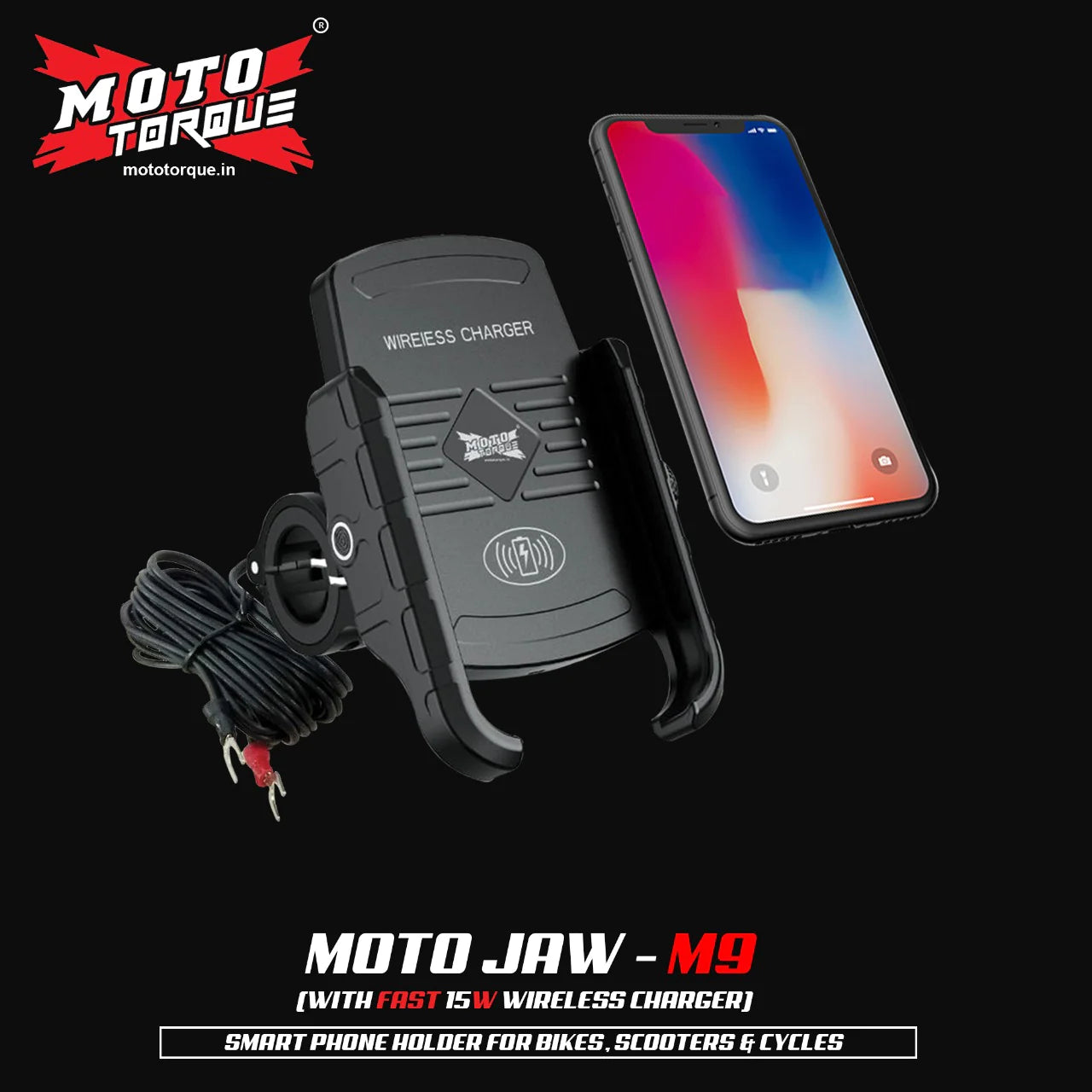 Moto Torque Moto Jaw - M9 15w Wireless Charger