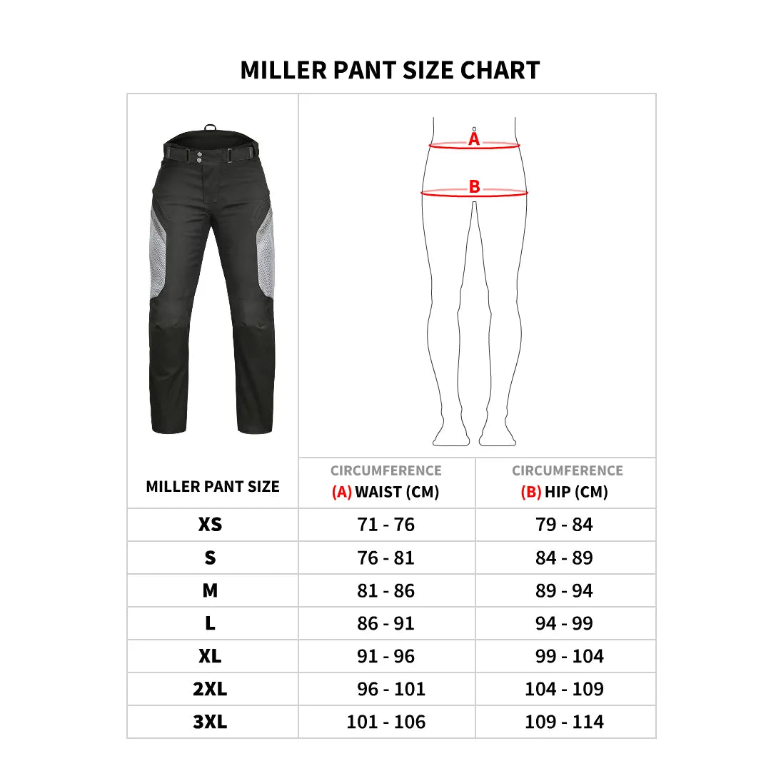 VIATERRA MILLER – Street Mesh Riding Pants With Liners