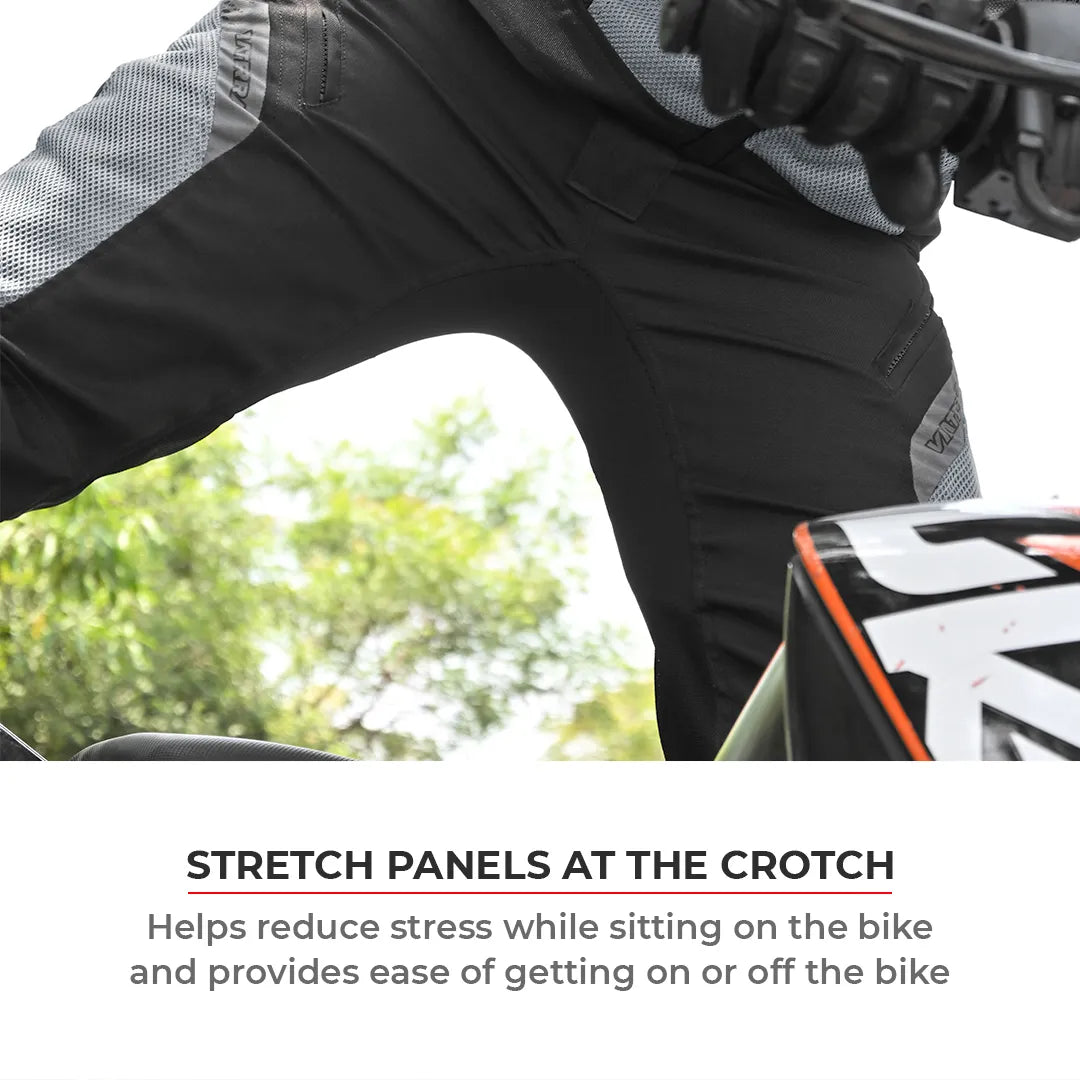 VIATERRA MILLER – Street Mesh Riding Pants With Liners