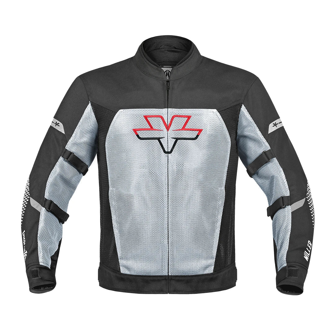 ViaTerra Miller Street Mesh Riding Jacket With Liners - Black