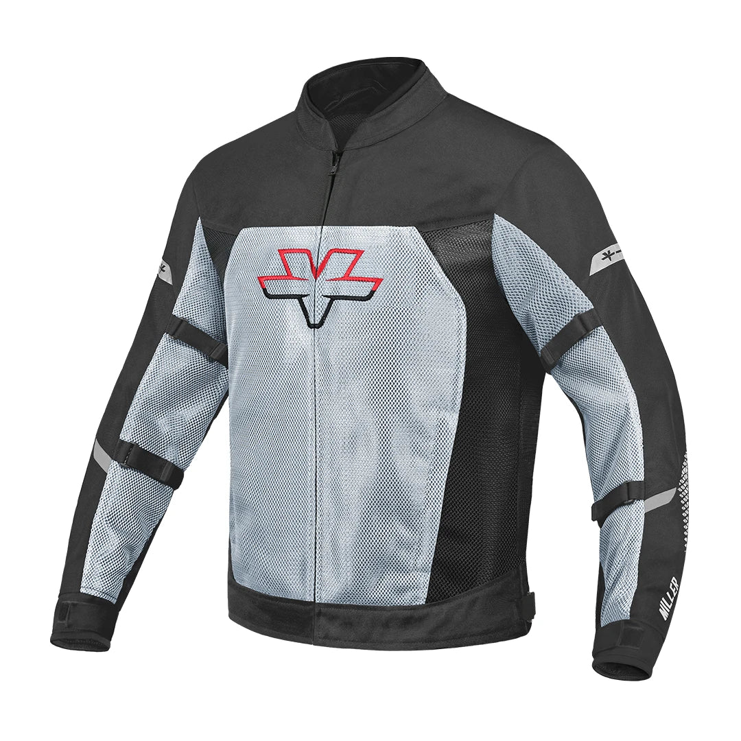 ViaTerra Miller Street Mesh Riding Jacket With Liners - Black