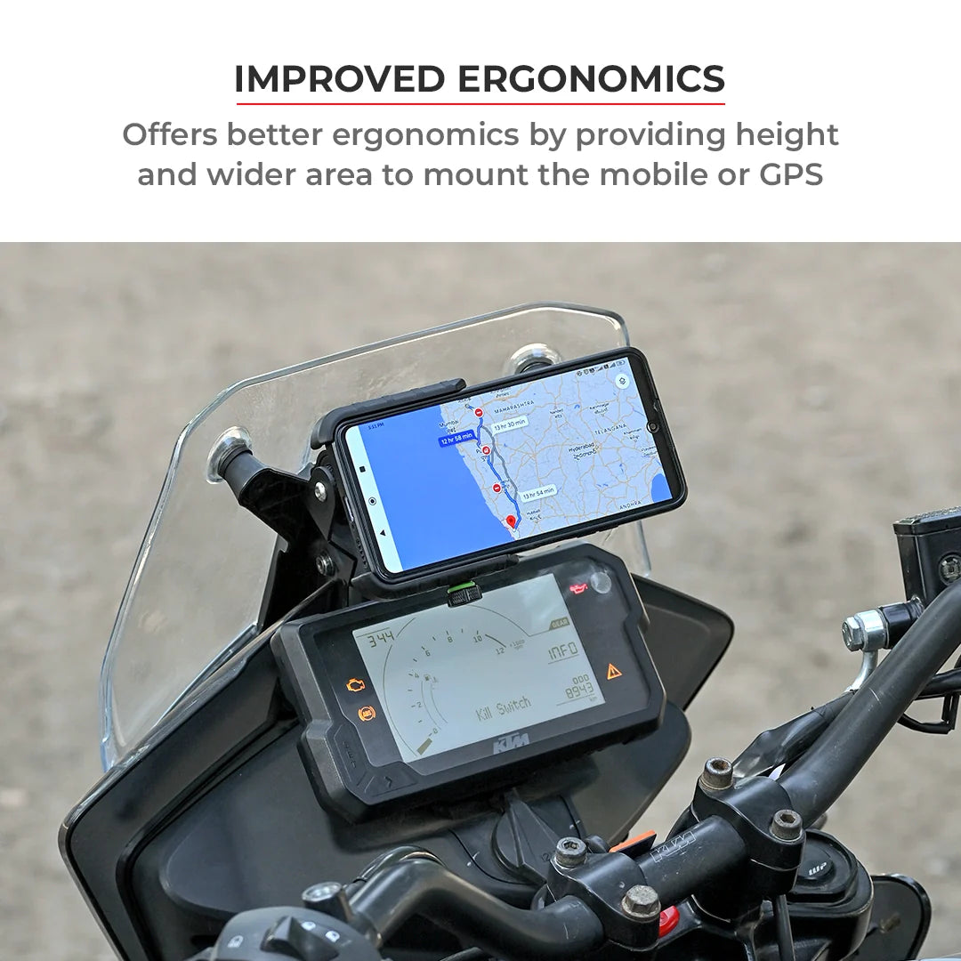 Viaterra Mobile / GPS Mount For KTM Adventure 250 / 390